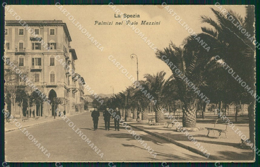 La Spezia Città Marinai PIEGA cartolina XB1600 – fronte