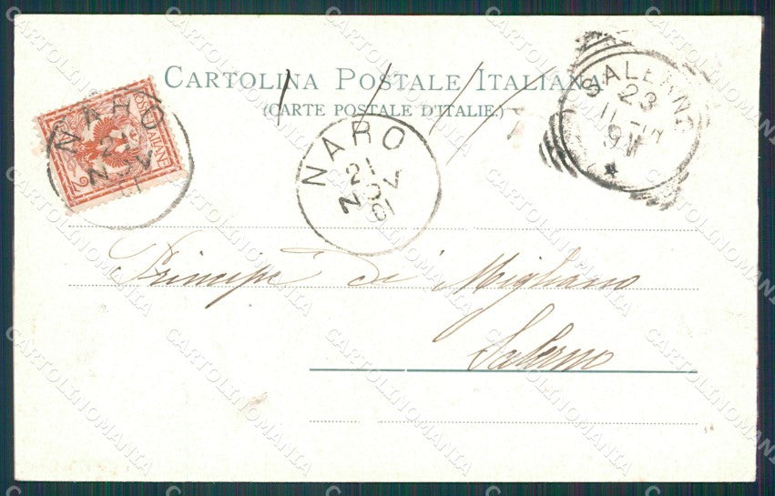 Agrigento Girgenti cartolina XB1607 – retro