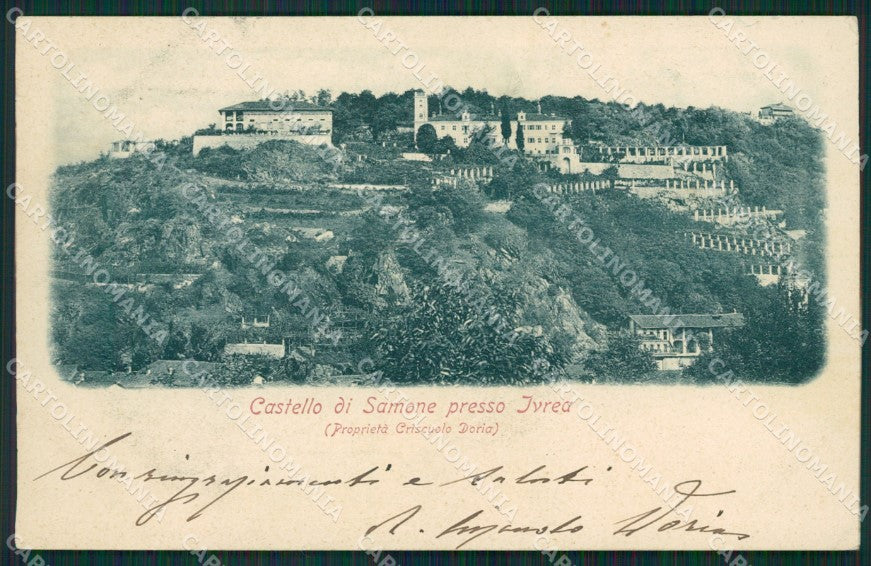 Torino Samone Castello di cartolina XB1614 – fronte