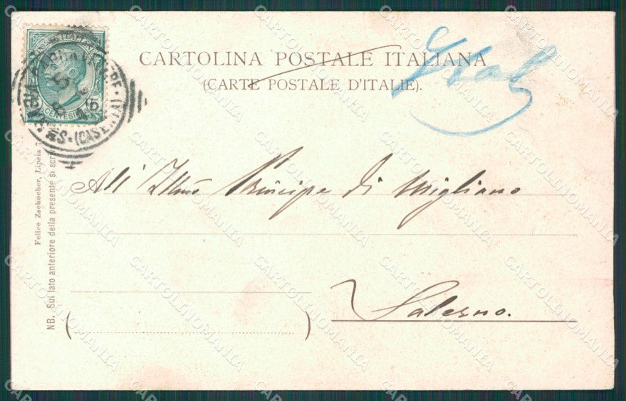 Torino Samone Castello di cartolina XB1614 – retro