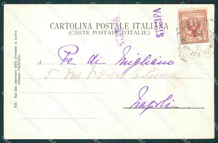 Genova Crocefieschi Adorno cartolina XB1625 – retro
