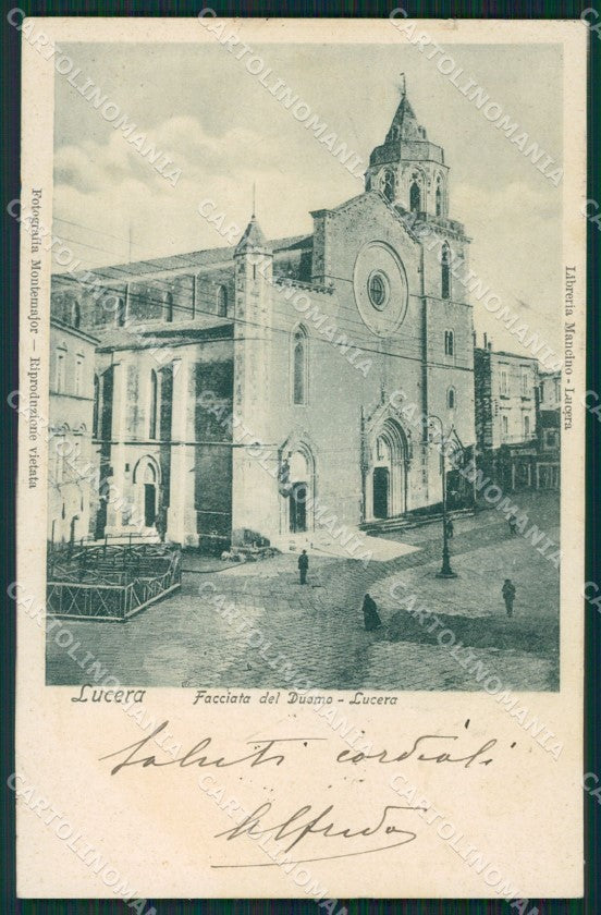 Foggia Lucera cartolina XB1635 – fronte
