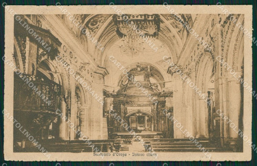 Biella Oropa cartolina XB1639 – fronte