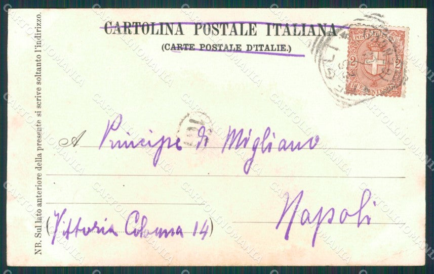 Genova Rapallo cartolina XB1659 – retro