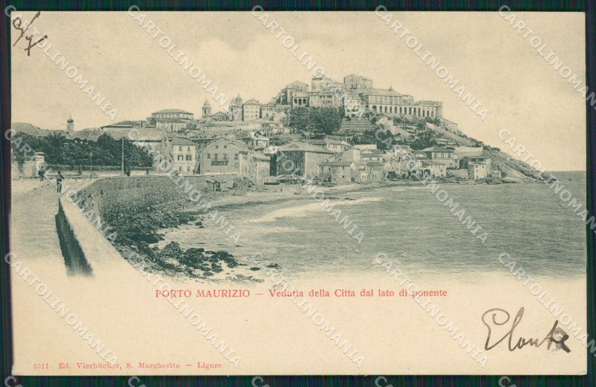 Imperia Porto Maurizio cartolina XB1665 – fronte