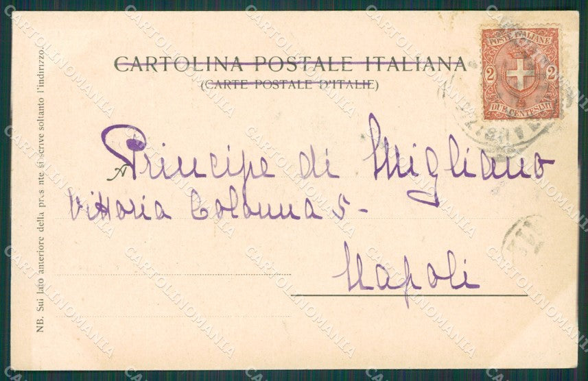 Imperia Porto Maurizio PIEGHINA cartolina XB1666 – retro