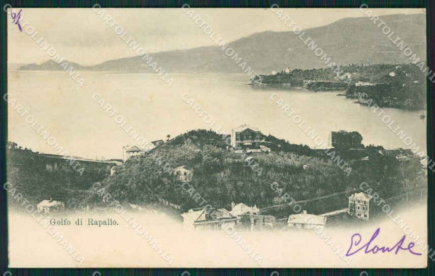 Genova Rapallo cartolina XB1667 – fronte