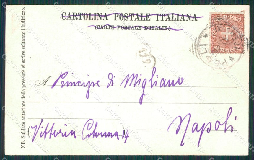 Genova Rapallo cartolina XB1667 – retro