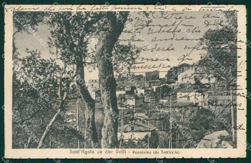 Napoli Massa Lubrense Sant'Agata sui due Golfi cartolina XB1688 – fronte