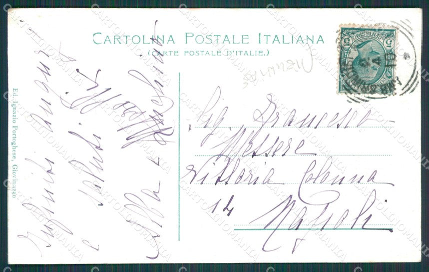 Bari Giovinazzo PIEGHINE cartolina XB1701 – retro