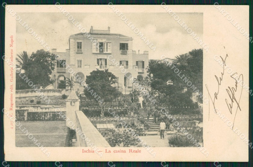 Napoli Ischia Isola di cartolina XB1708 – fronte