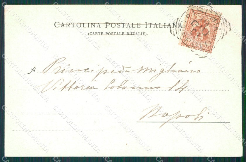 Napoli Ischia Isola di cartolina XB1708 – retro