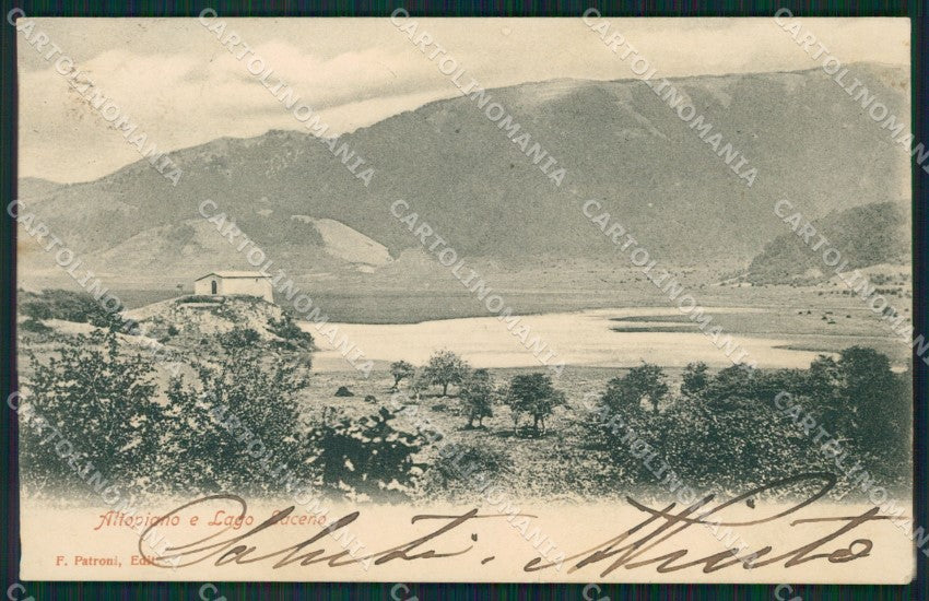 Avellino Bagnoli Irpino Lago Laceno STRAPPINO cartolina XB1711 – fronte