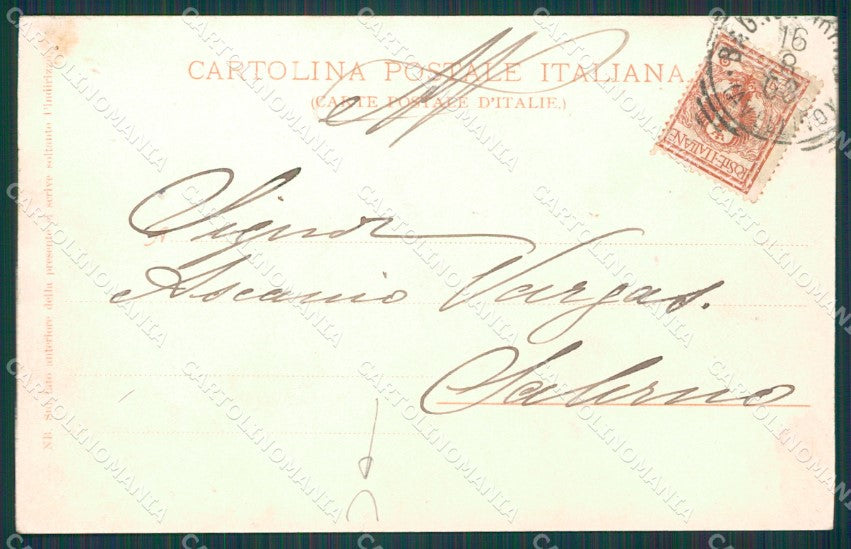 Avellino Bagnoli Irpino Lago Laceno STRAPPINO cartolina XB1711 – retro