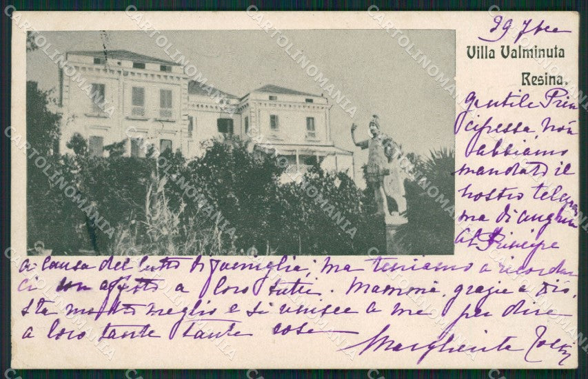 Napoli Ercolano Resina cartolina XB1712 – fronte