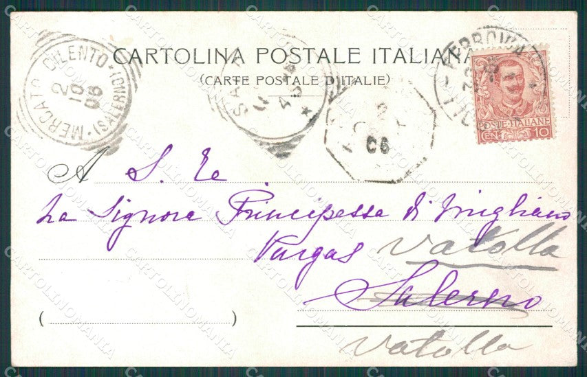 Napoli Ercolano Resina cartolina XB1712 – retro