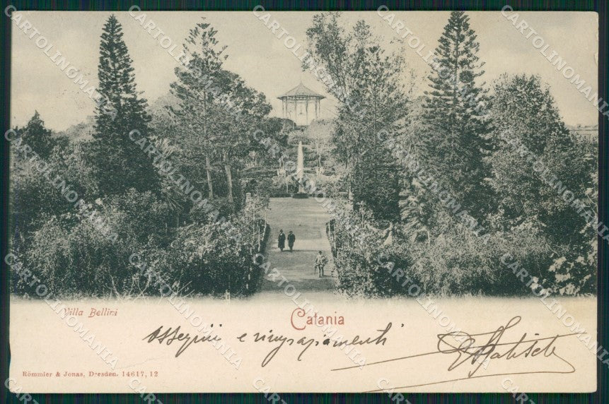 Catania Città STRAPPINO cartolina XB1742 – fronte