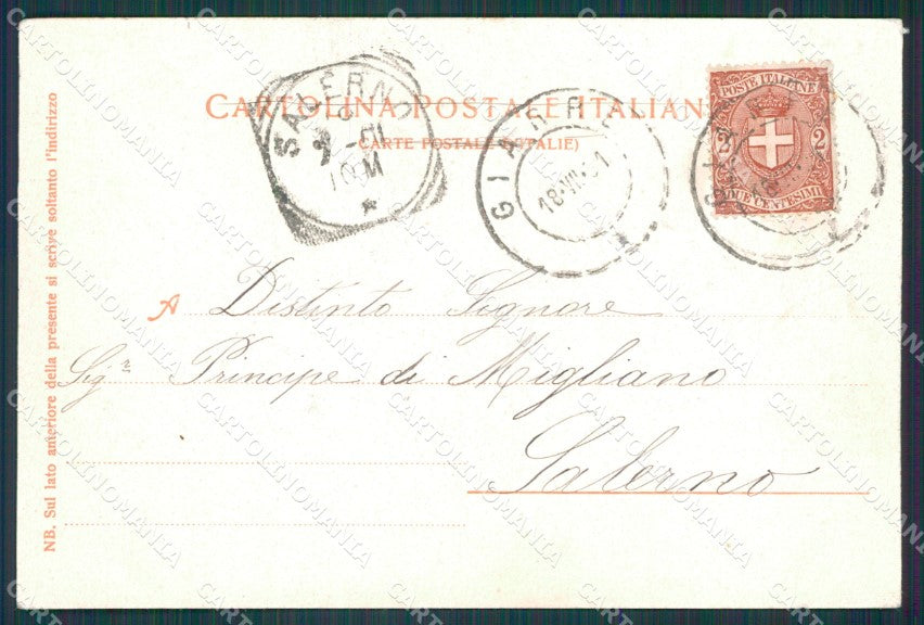 Catania Città cartolina XB1743 – retro