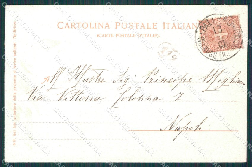 Catania Città Etna cartolina XB1747 – retro