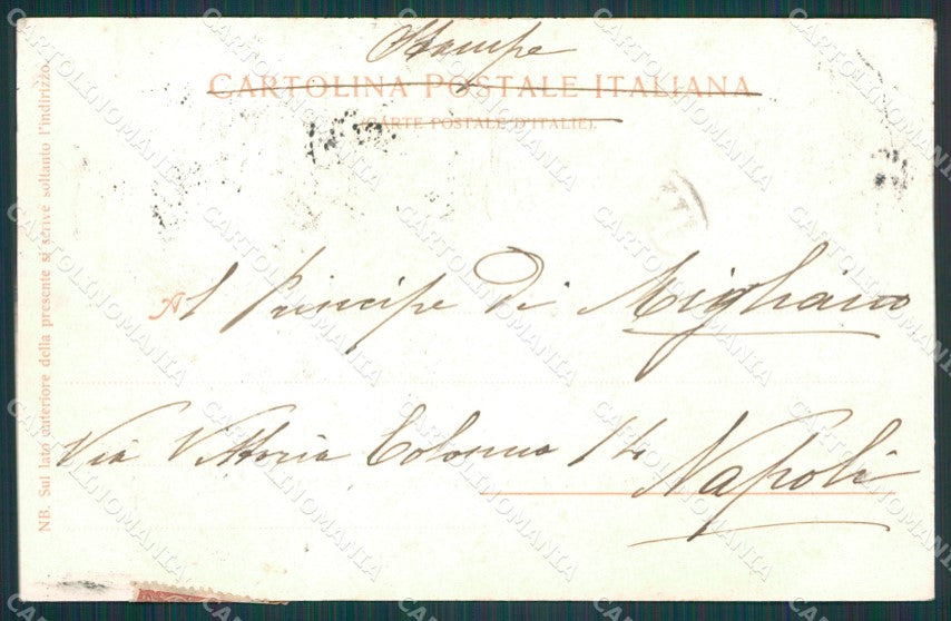 Catania Città Etna cartolina XB1748 – retro