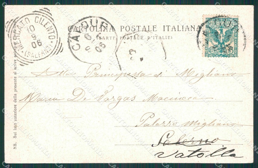 Cuneo Crissolo Rifugio Sella Monviso cartolina XB1765 – retro