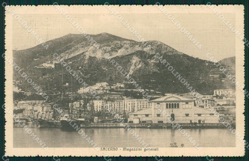 Salerno Città Magazzini Generali cartolina XB1768 – fronte