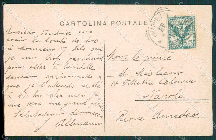 Napoli Posillipo cartolina XB1781 – retro