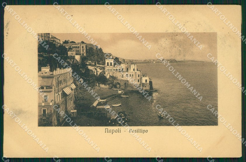 Napoli Posillipo cartolina XB1783 – fronte