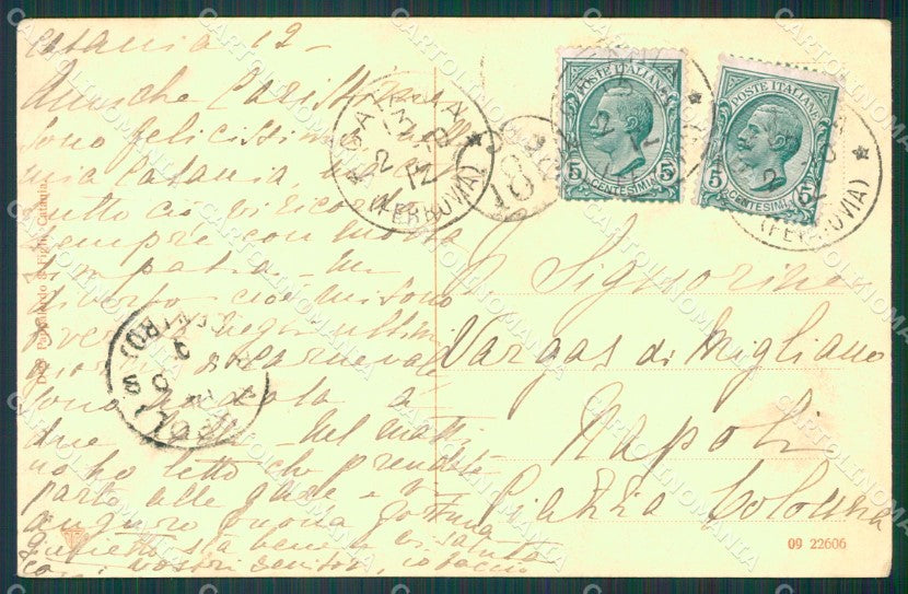 Catania Città cartolina XB1792 – retro