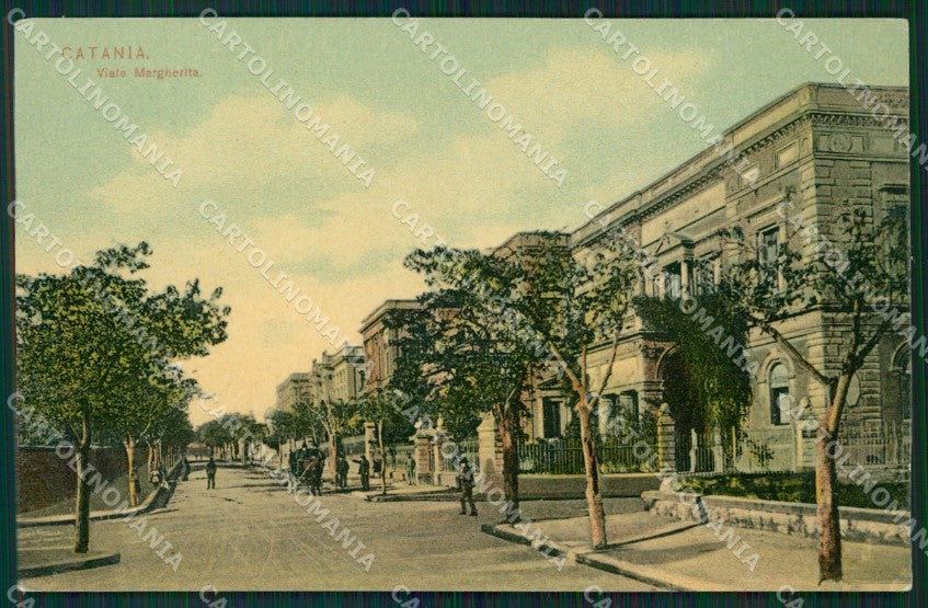 Catania Città cartolina XB1800 – fronte