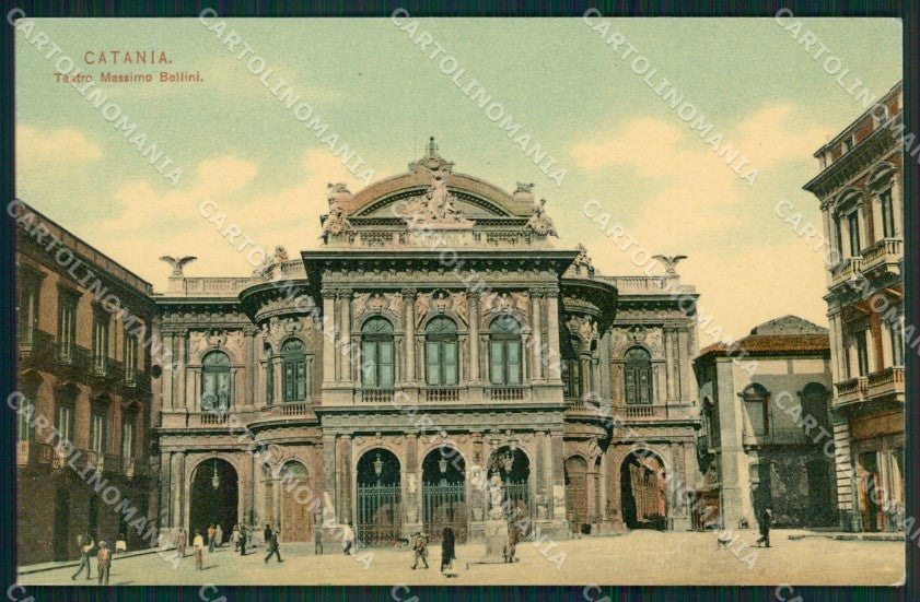 Catania Città Teatro cartolina XB1801 – fronte