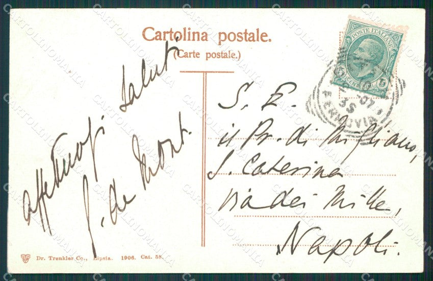 Catania Città Teatro cartolina XB1801 – retro