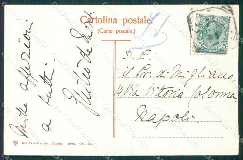 Catania Città cartolina XB1802 – retro