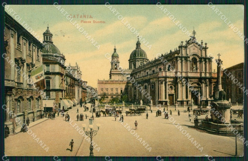 Catania Città cartolina XB1804 – fronte