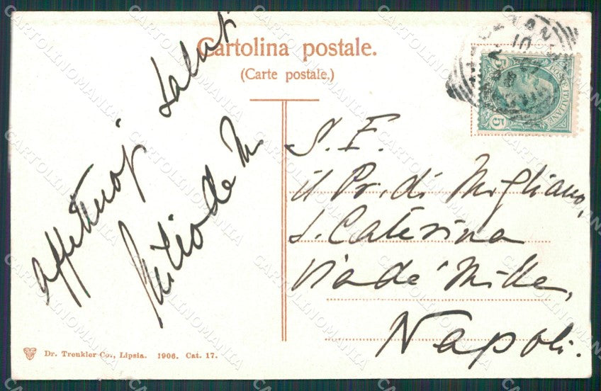 Catania Città cartolina XB1804 – retro