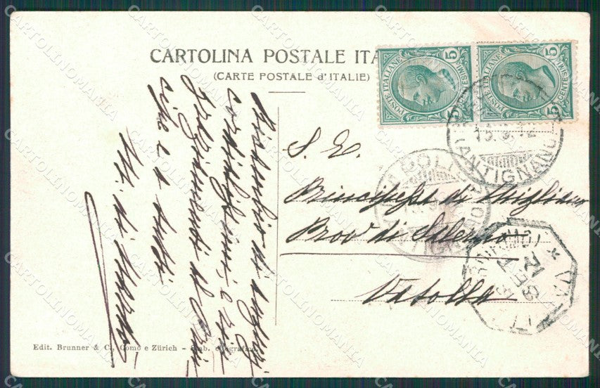 Napoli Città Castello dell'Ovo cartolina XB1812 – retro