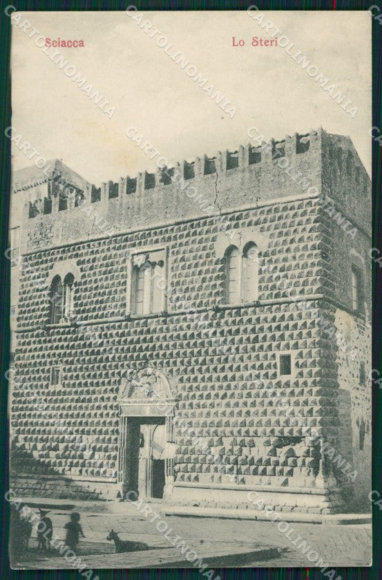 Agrigento Sciacca cartolina XB1815 – fronte