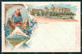 Napoli Pompei Valle di Gruss cartolina XB1844 – fronte