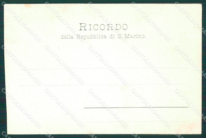 Rimini Repubblica San Marino cartolina XB1848 – retro