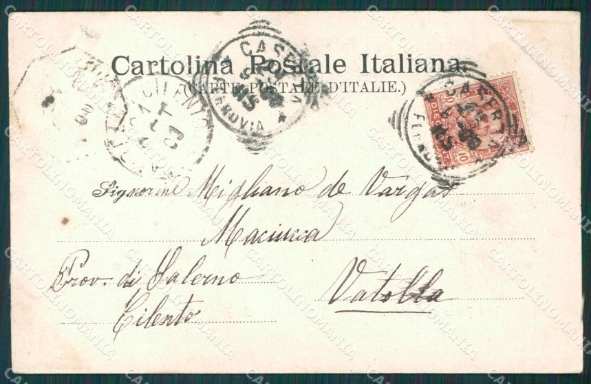 Caserta Città Parco Reale cartolina XB1850 – retro