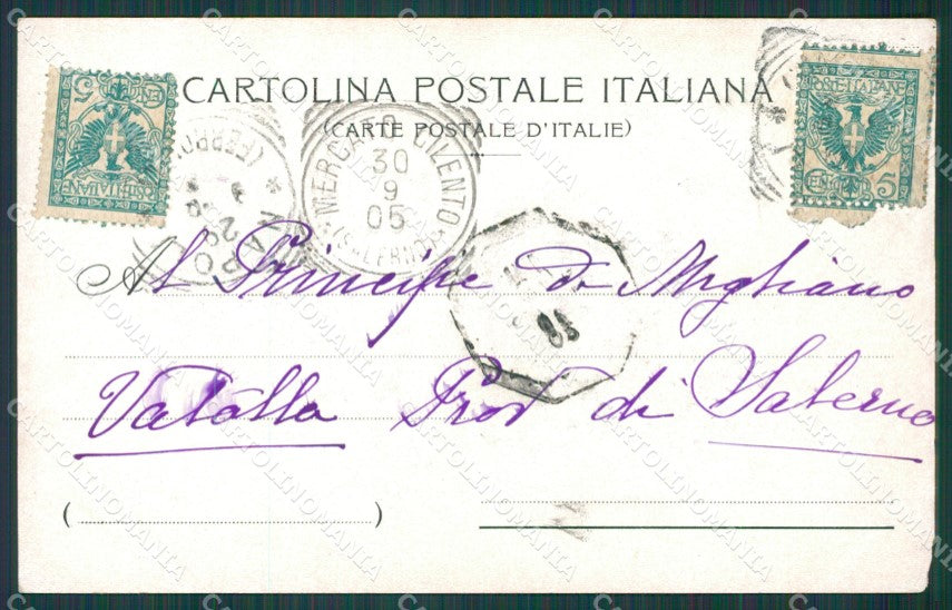 Napoli Ercolano Resina ABRASA cartolina XB1854 – retro