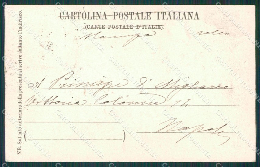 Roma Vaticano Papa XIII cartolina XB1859 – retro