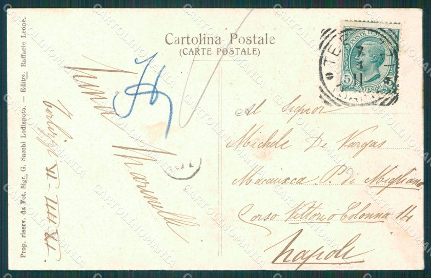 Bari Trani cartolina XB1865 – retro