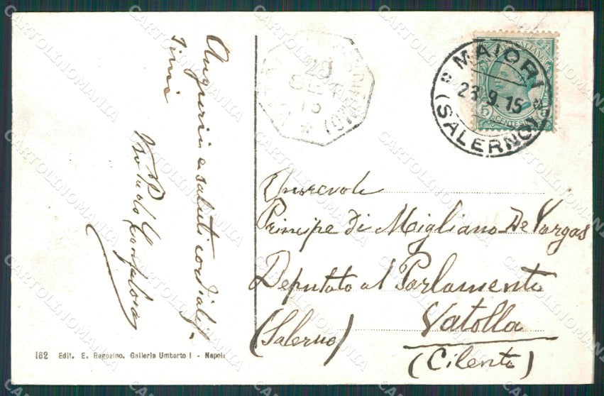 Salerno Maiori cartolina XB1874 – retro