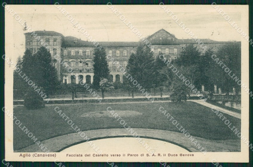 Torino Agliè cartolina XB1875 – fronte