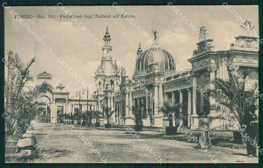 Torino Città Esposizione 1911 cartolina XB1881 – fronte