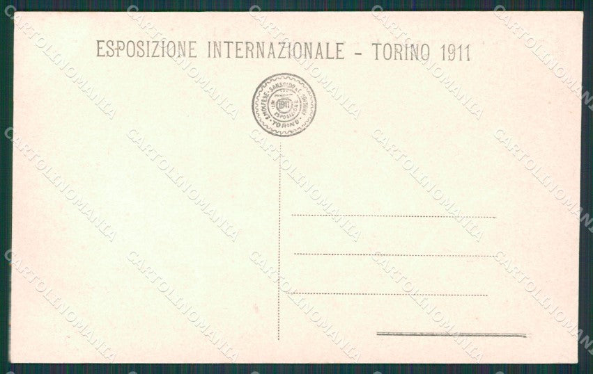 Torino Città Esposizione 1911 Padiglione Russia cartolina XB1883 – retro