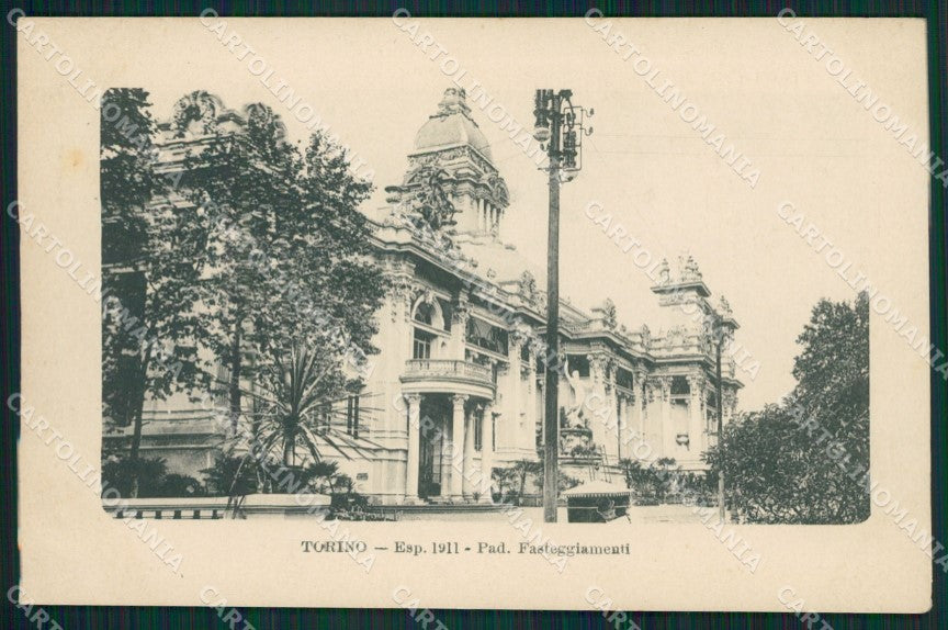 Torino Città Esposizione 1911 cartolina XB1884 – fronte