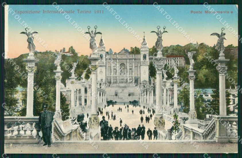 Torino Città Esposizione 1911 cartolina XB1898 – fronte