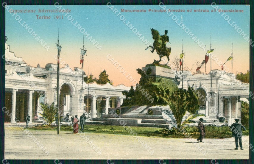 Torino Città Esposizione 1911 cartolina XB1899 – fronte